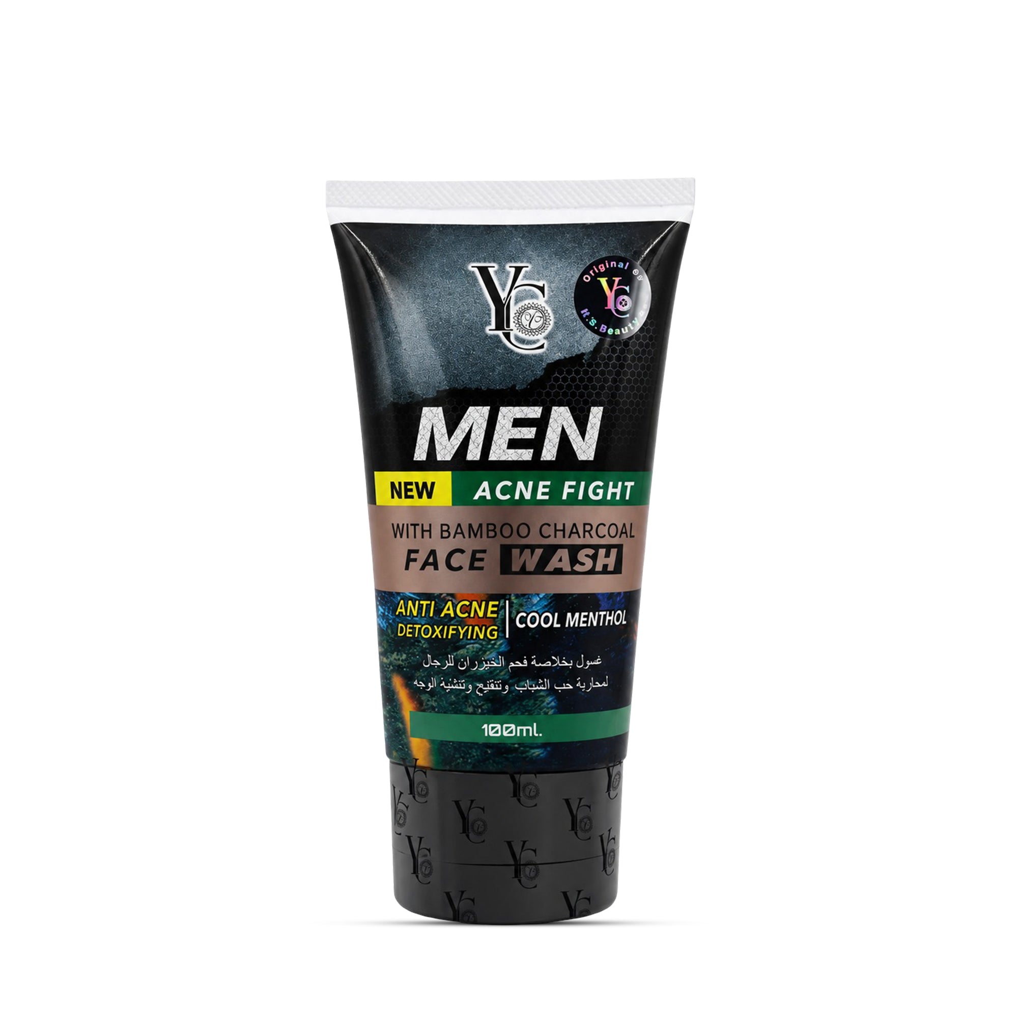 Men Bamboo Charcoal Face Wash