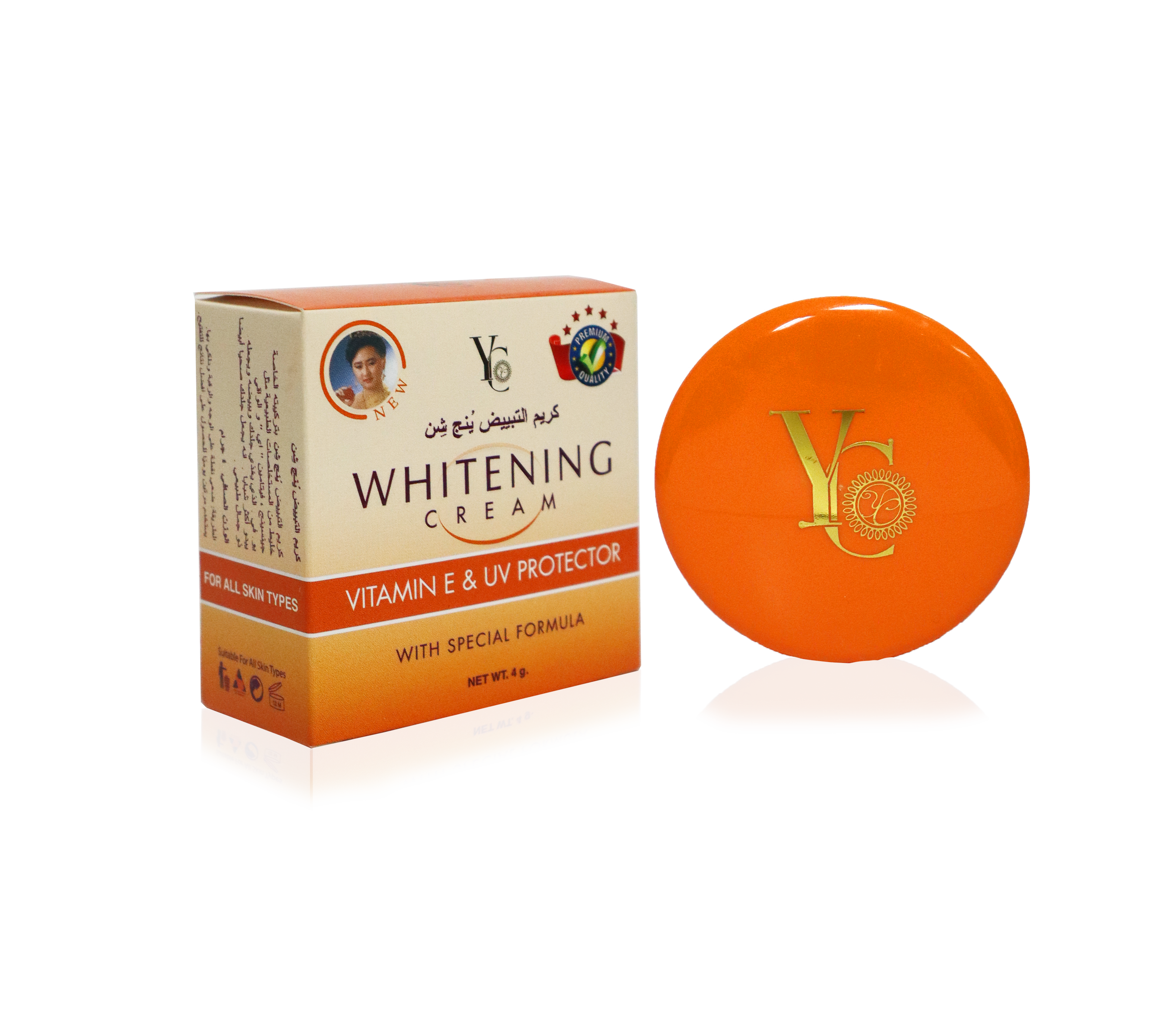 Vitamin E+UV Protection Whitening Cream