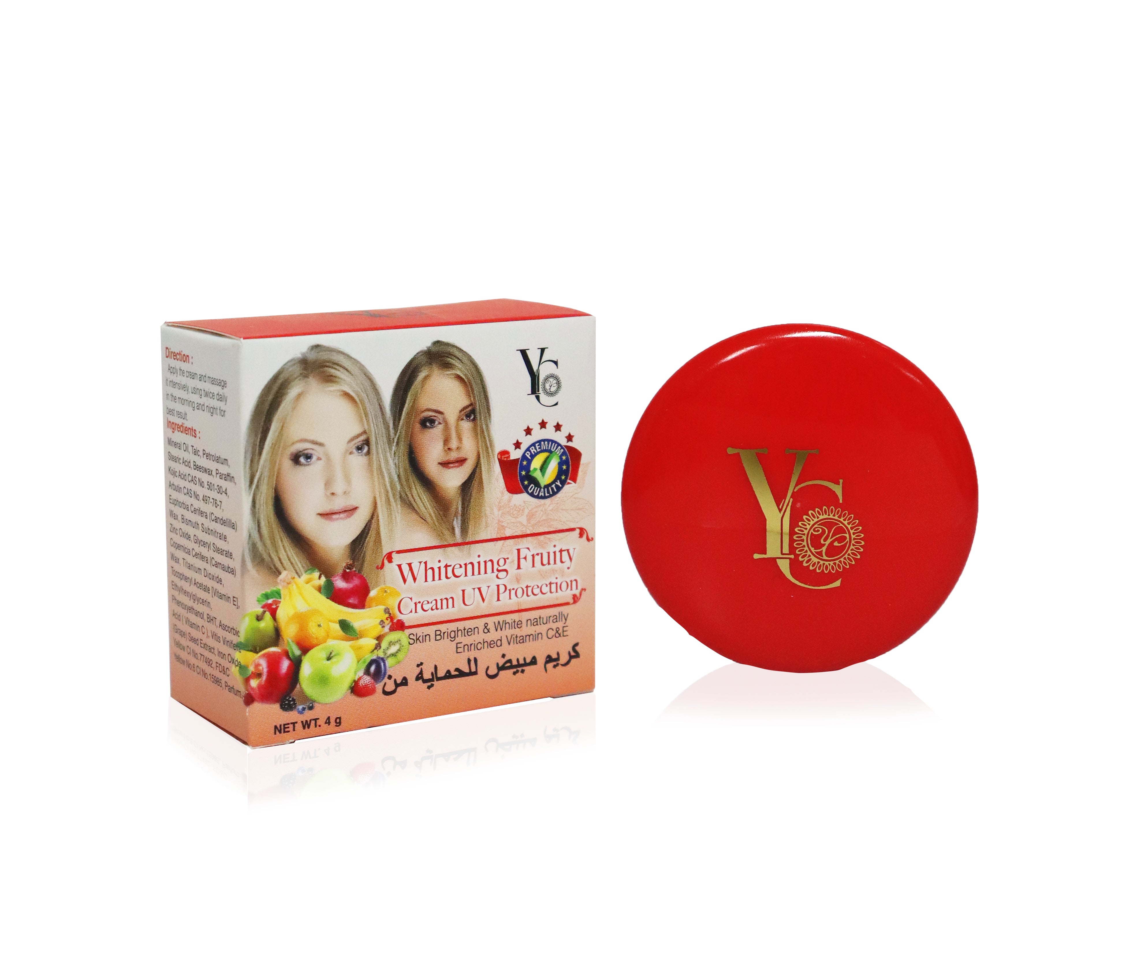 Fruity+UV Protection Whitening Cream