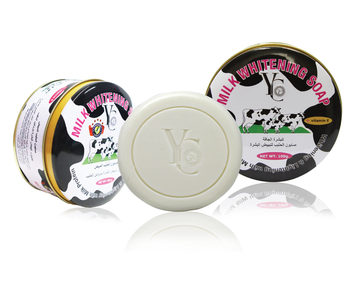 Tin Pack Milk Whitening Soap